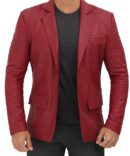 mens-glendale-maroon-blazer-leather-jacket-falcon-jacket-001