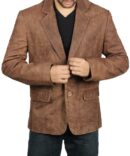 mens-notch-lapel-brown-blazer-leather-jacket-falcon-jacket-002