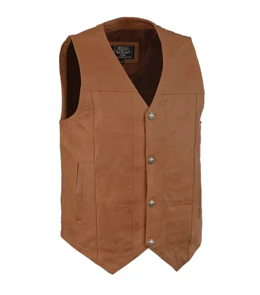 mens-saddle-western-style-brown-leather-vest-falcon-jacket-001