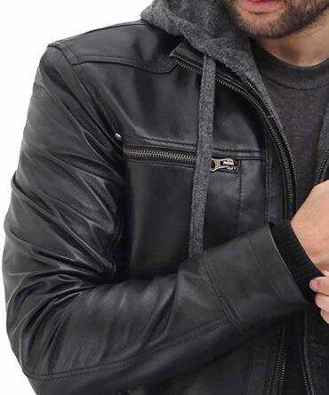 mens-jeffery-black-grey-hooded-leather-jacket-falcon-jacket-003